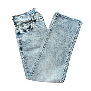 PACSUN Women’s stretch 90’s straight light wash jeans size 25 LIKE NEW